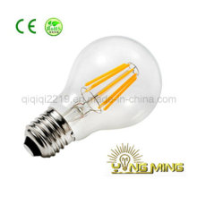 5W A19 limpar E26 dim bulbo de filamento de LED